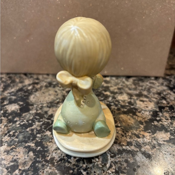 Adorable Lefton China Child with Bear Figurine 03218 - Picture 3 of 5